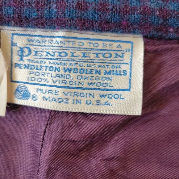 Vintage Pendleton Virgin Wool Womens Skirt (Size 22W) - Picture 4 of 4